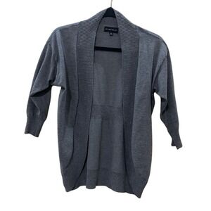 My Michelle Gray 3/4 Sleeve Cardigan Sweater Women's Size XS‎